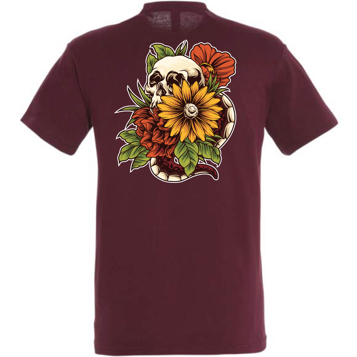 Flower - T-Shirt à manches courtes Unisexe