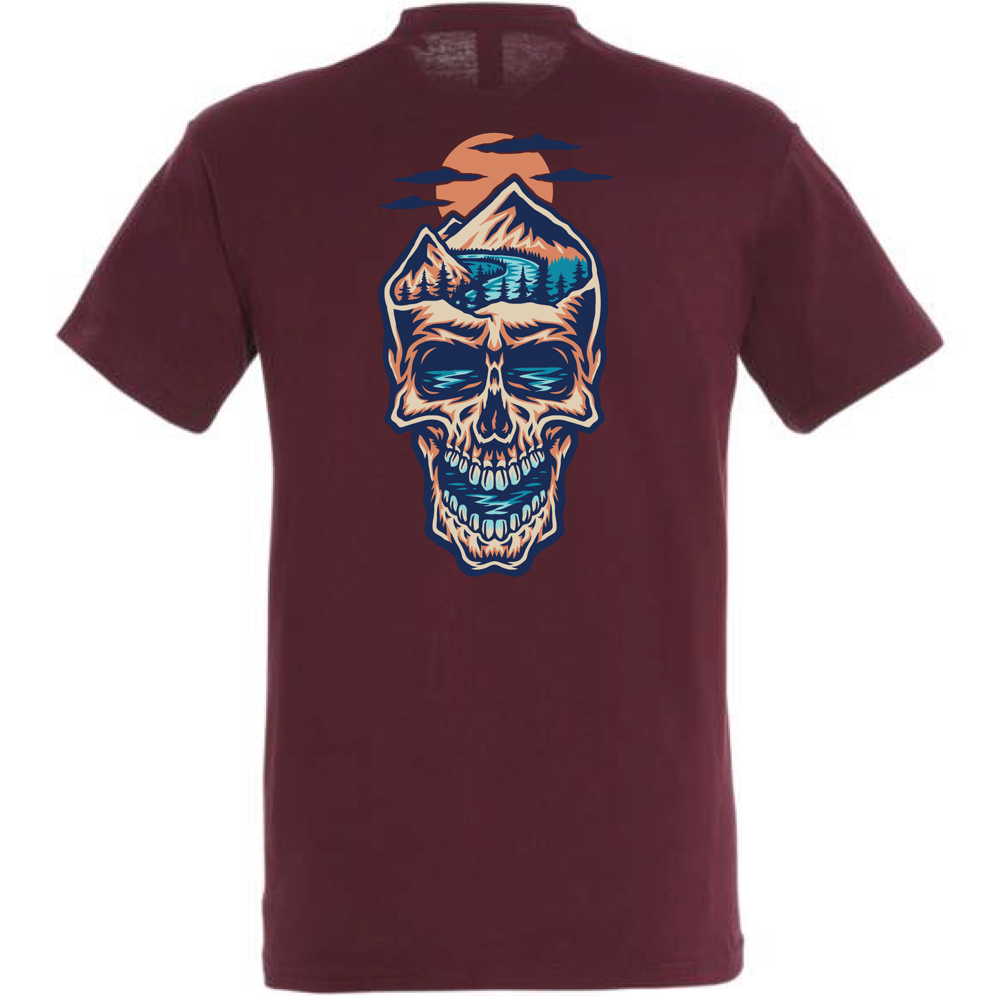 Skull River - T-Shirt à manches courtes Unisex