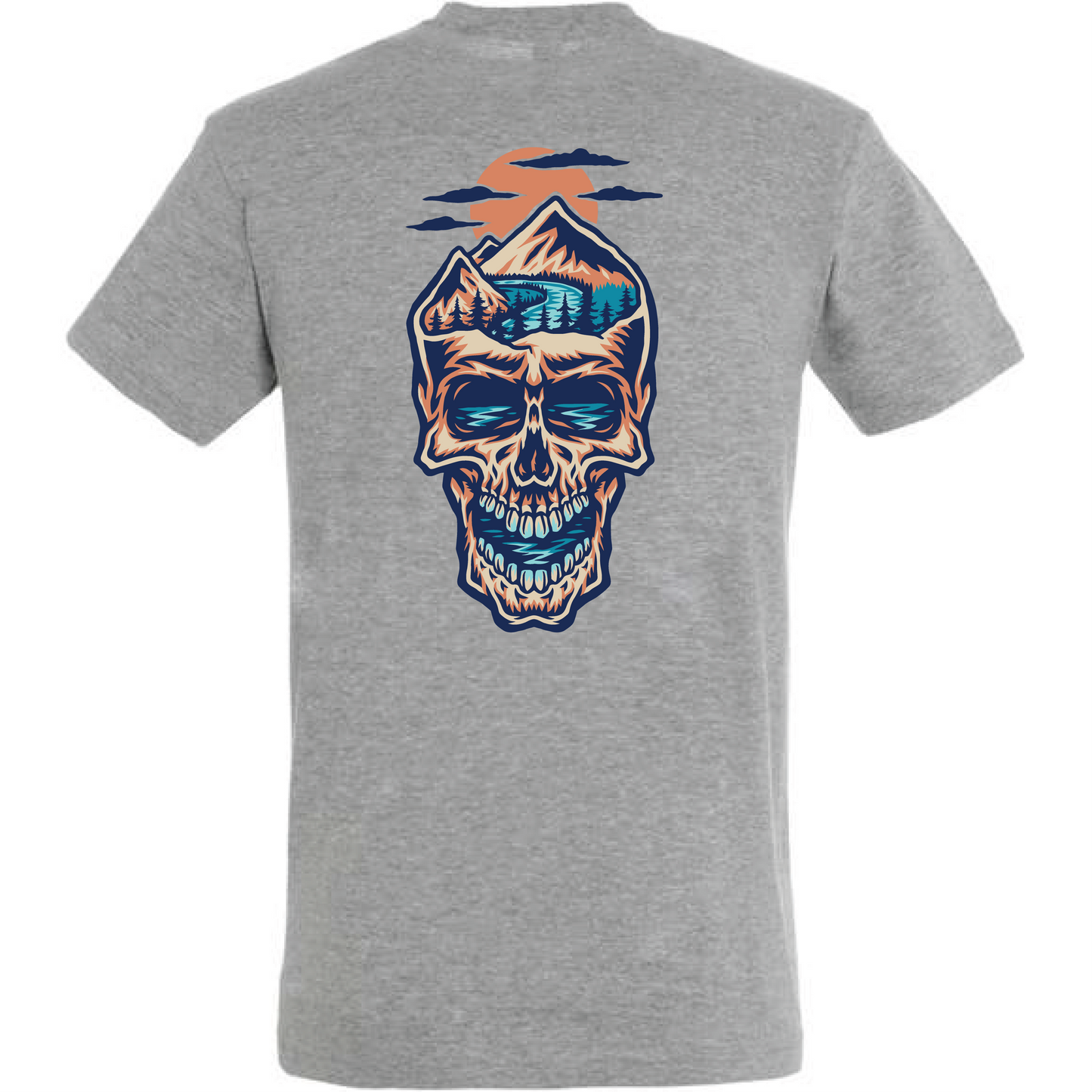 Skull River - T-Shirt à manches courtes Unisex