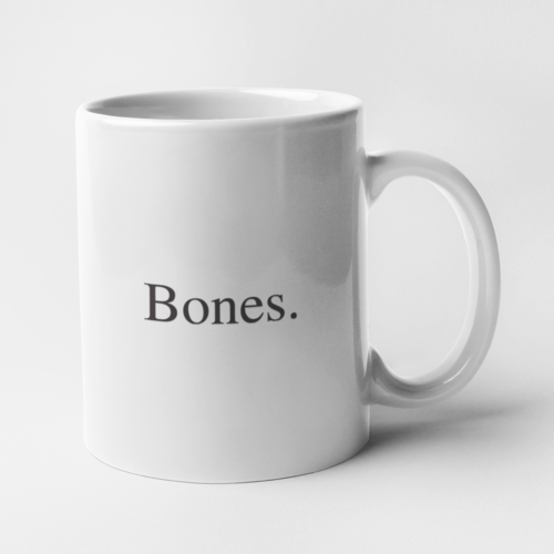 Bones. - Mug