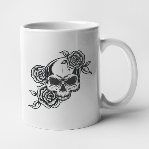 Skull Rose - Mug