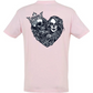 Skull heart - T-shirt à manches courtes Unisexe
