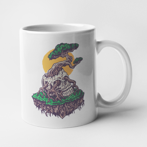 Skull Bonzai - Mug